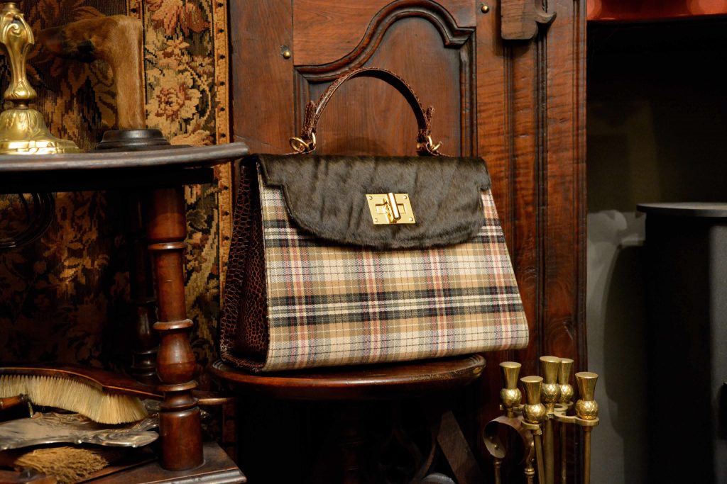Cathrine Bag Tartan | Handmade bags by craftsmen | Scotland