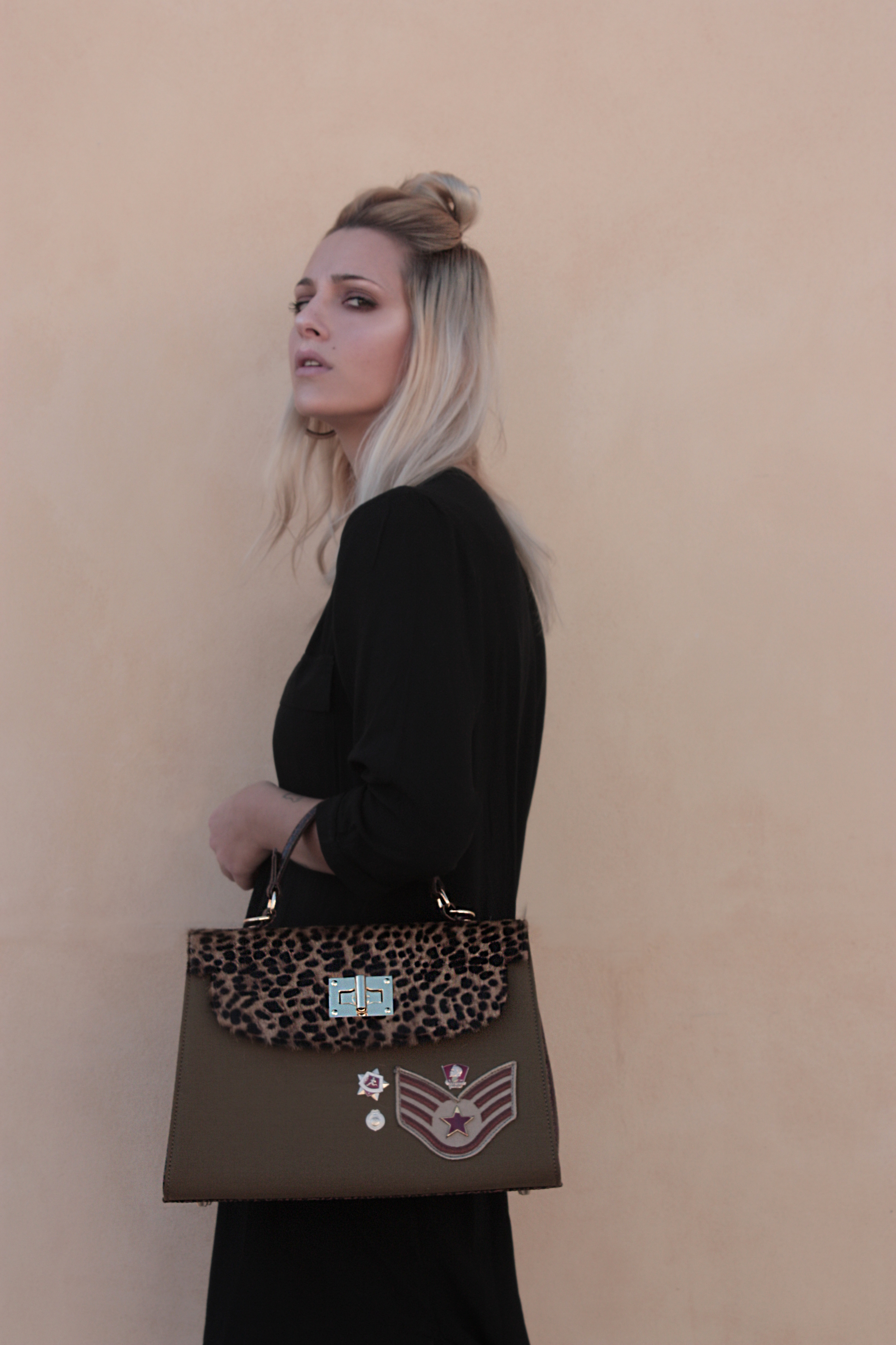 Cathrine Bag Military | Handmade bags by craftsmen | Tokyo